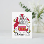 Carte Postale Dashwood Family Crest (Debout devant)