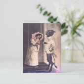 Carte Postale Date de collecte Krampus (Debout devant)