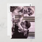 Carte Postale Date du dîner (Devant / Derrière)