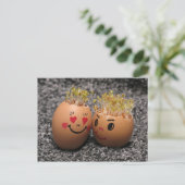 Carte Postale Dater de deux eggmen (Debout devant)