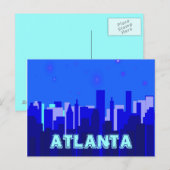 Carte postale d'Atlanta (Devant / Derrière)