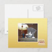 Carte Postale Dats une petite fourrure d'étape je (Devant / Derrière)