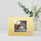 Carte Postale Dats une petite fourrure d'étape je (Debout devant)