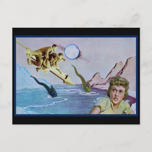 Carte postale d'atterrissage pour eau (Devant)