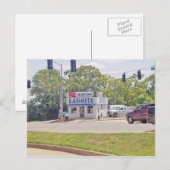 Carte postale d'attraction Route 66 (Devant / Derrière)