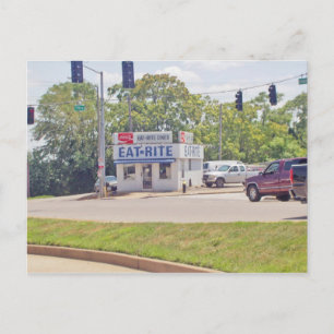 Carte postale d'attraction Route 66