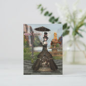 Carte postale d'attractions d'Anabella (Debout devant)