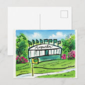 Carte postale d'Augusta National (Devant / Derrière)