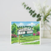 Carte postale d'Augusta National (Debout devant)