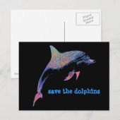 Carte Postale dauphin (Devant / Derrière)