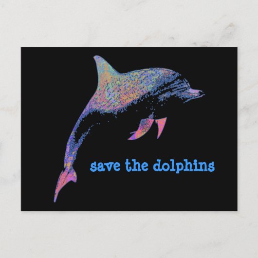 Carte Postale dauphin (Devant)