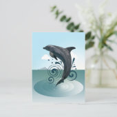 Carte Postale Dauphin (Debout devant)