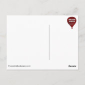 Carte Postale Dauphin ayant une balle (Dos)