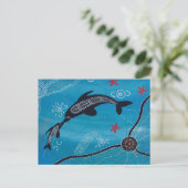 Carte Postale Dauphin & Calf Dream (Debout devant)