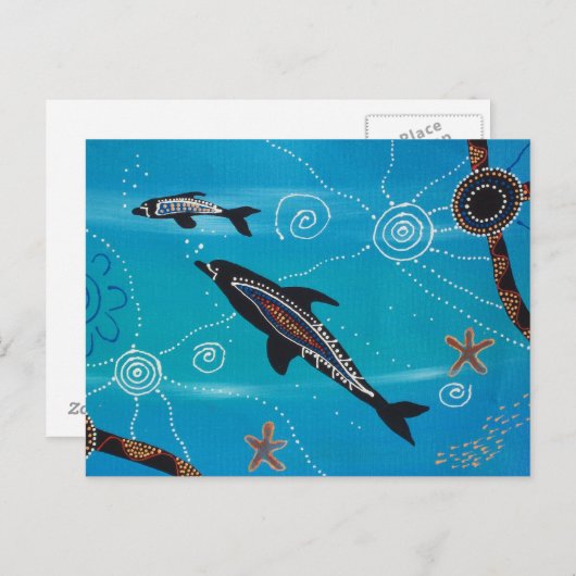 Carte Postale Dauphin I (Devant / Derrière)