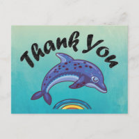 Dauphin Merci Saute par-dessus l'Eau Colorée