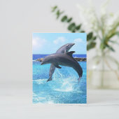 Carte Postale Dauphins (Debout devant)