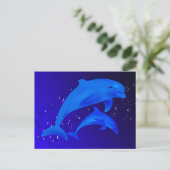 Carte Postale Dauphins (Debout devant)
