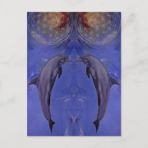 Carte Postale dauphins