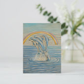 Carte Postale Dauphins (Debout devant)