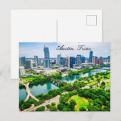 CARTE POSTALE D'AUSTIN (Devant / Derrière)