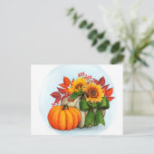 Carte postale d'automne (Debout devant)