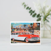 Carte postale d'automobile classique (Debout devant)