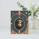 Carte postale d'aventure spatiale (Debout devant)