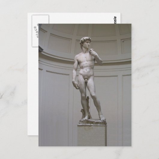 Carte Postale David (Devant / Derrière)