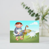 Carte Postale David (Debout devant)