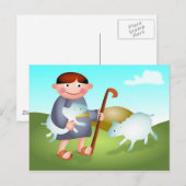 Carte Postale David (Devant / Derrière)
