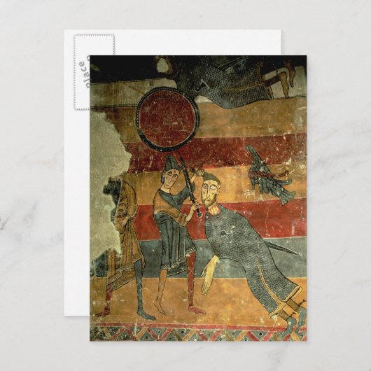 Carte Postale David et Goliath, école catalane (Devant / Derrière)