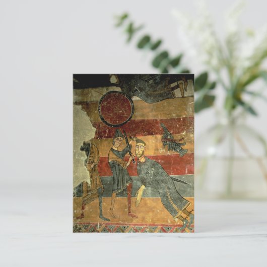 Carte Postale David et Goliath, école catalane (Debout devant)