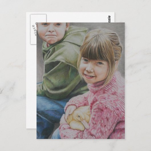 Carte postale David & Haley (Devant / Derrière)