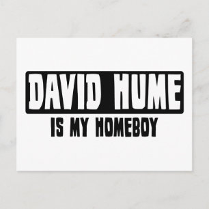 Carte Postale David Hume est mon garçon
