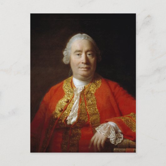 Carte Postale David Hume par Allan Ramsay (1766) (Devant)