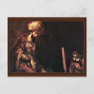 Carte Postale David Jouant De La Harpe Avant Saül.