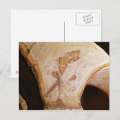 Carte Postale David jouant sur l'harpe (Devant / Derrière)