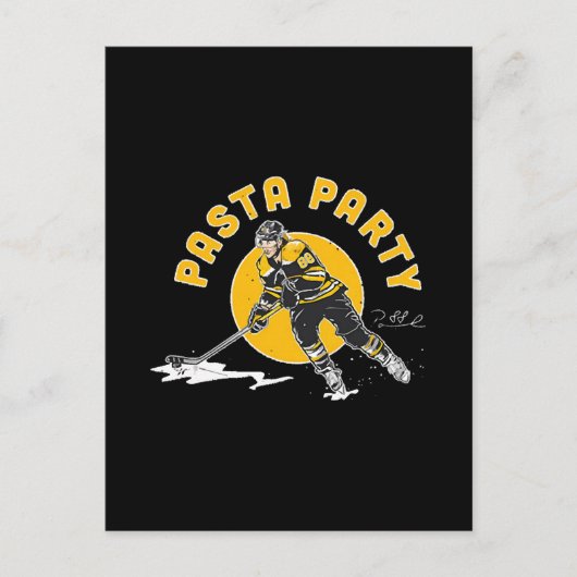 Carte Postale David PastrnakDavid Pastrnak (Devant)