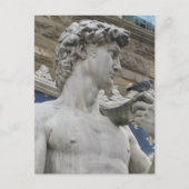 Carte Postale David Statue Michelangelo en Italie (Devant)