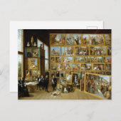 Carte Postale David Teniers le jeune La collection d'art (Devant / Derrière)