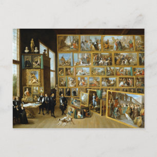 Carte Postale David Teniers le jeune La collection d'art