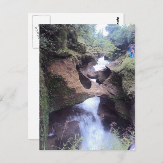 Carte Postale Davies Fall Pokhara (Devant / Derrière)