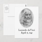 Carte Postale daVinci (Devant / Derrière)