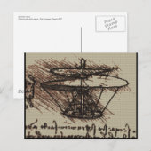 CARTE POSTALE DAVINCI HELO (Devant / Derrière)
