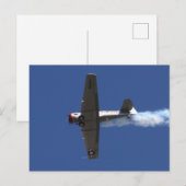 Carte postale d'avion de guerre (Devant / Derrière)