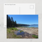 Carte Postale Davis Lake, Oregon (Devant / Derrière)