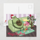 Carte postale d'avocat de Noël (Devant / Derrière)