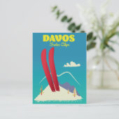Carte Postale Davos Alpes suisses (Debout devant)
