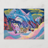 Carte Postale Davos en hiver | Ernst Ludwig Kirchner (Devant)